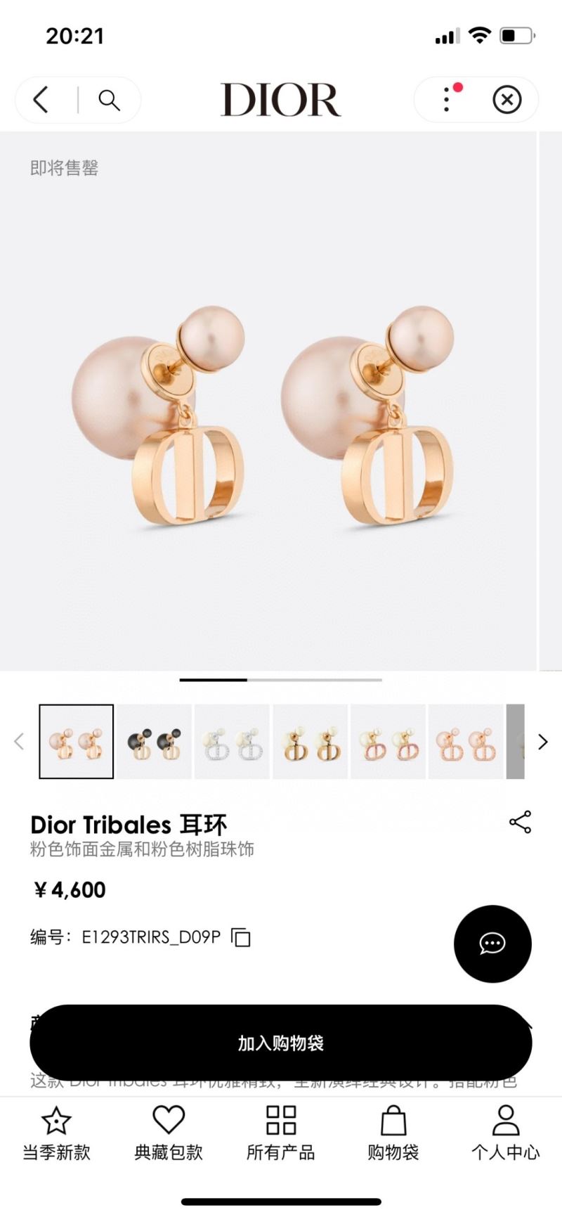 Christian Dior Earrings